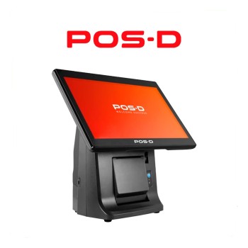 All In One Terminal de Punto de Venta c/ Impresora Integrada Pos-D All Pos 14w J-1900 2.0ghz/ Ram 4gb/ Ssd 128gb/ Pantalla 15″ Touch